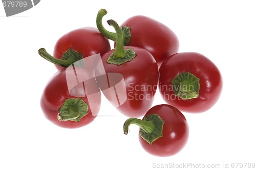 Image of red hot chili peppers