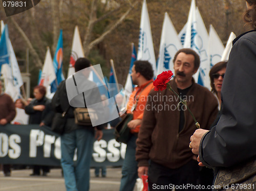 Image of Portuguese Teachers Protest