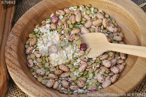 Image of Vegetable soup ingredients