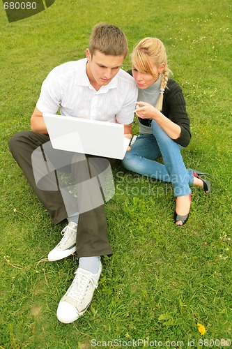 Image of young businessmans