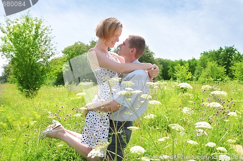Image of two beautiful lovers