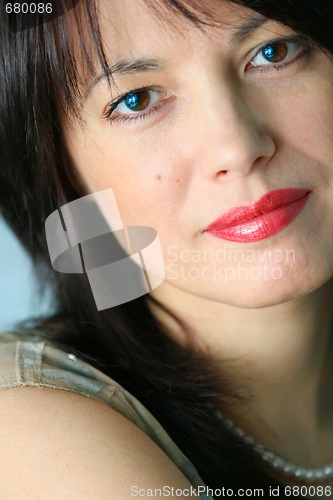 Image of portrait of the beautiful woman