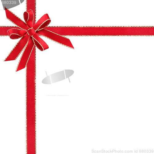 Image of Red and Gold Ribbon