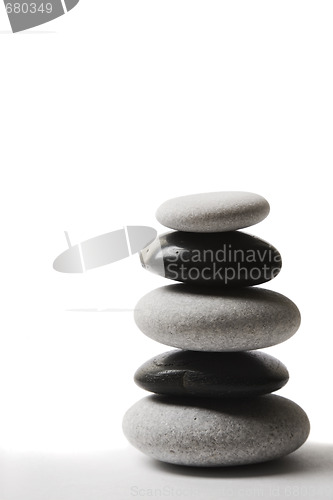 Image of Yin Yang Pebble Stack