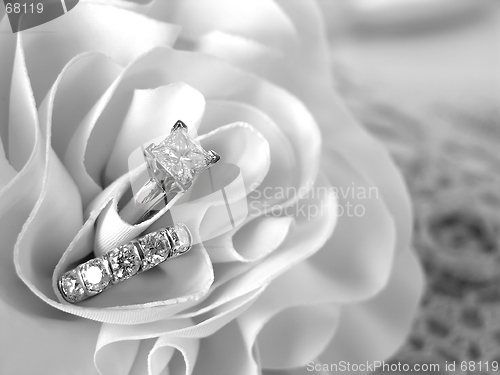 Image of Diamond Wedding Rings