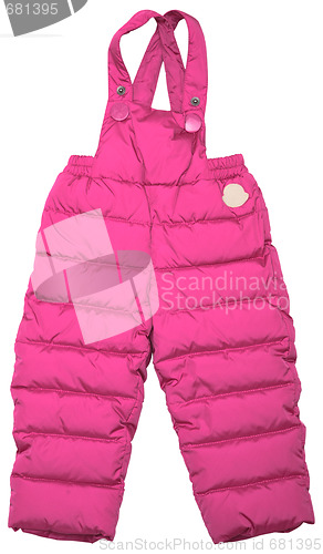 Image of Pink overalls