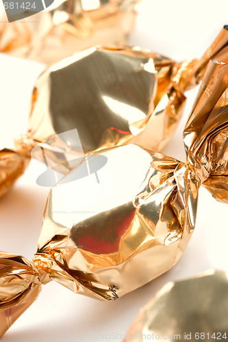 Image of golden sweets
