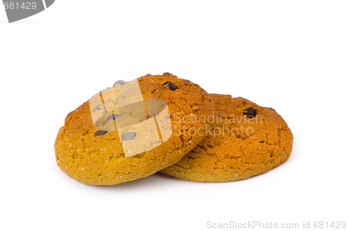 Image of two oatmeal chocolate