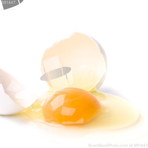 Image of broken egg