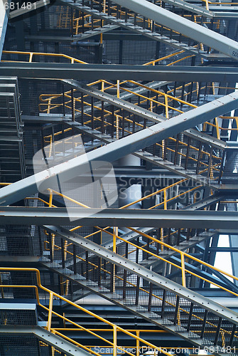 Image of Industrial stairs