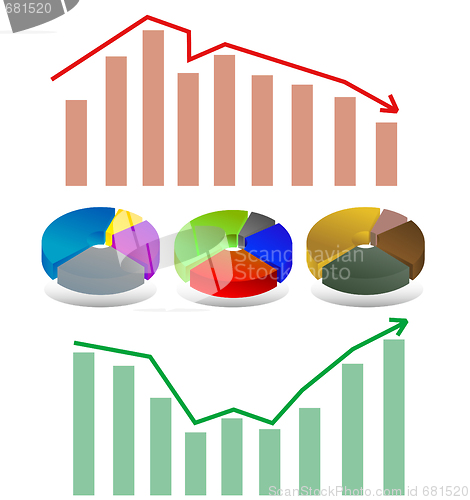 Image of shiny bar and pie chart