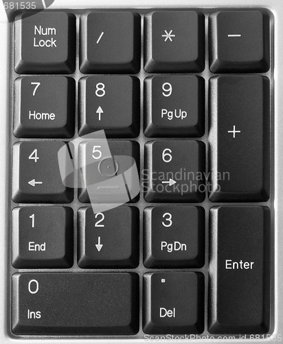 Image of Close-up of Computer keyboard