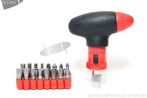 Image of Red screwdriver set