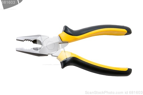 Image of Black and yellow pliers