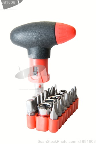 Image of Red screwdriver set 