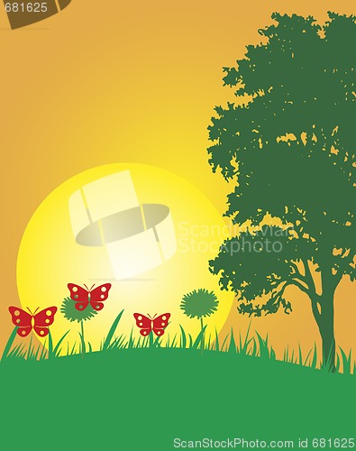 Image of summer illustration