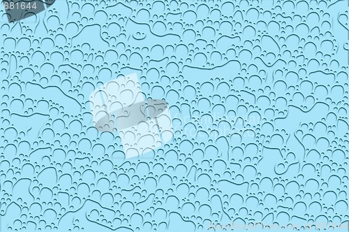 Image of condensate water drop 