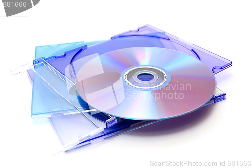 Image of Cd and dvd disks