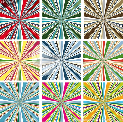 Image of vector colorful backgrounds for design