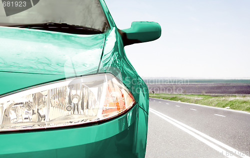 Image of Car on the road.