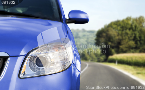 Image of Car on the road.