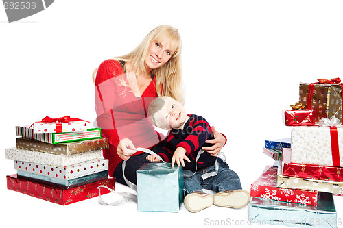 Image of Christmas family gifts