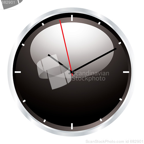 Image of modern wall clock