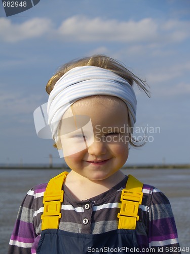 Image of little girl portrait