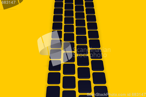 Image of blue tiles