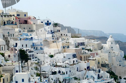 Image of Santorini by day