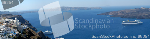 Image of Santorini panorama