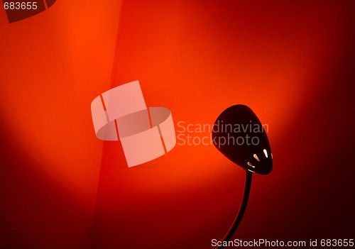 Image of Red lamp