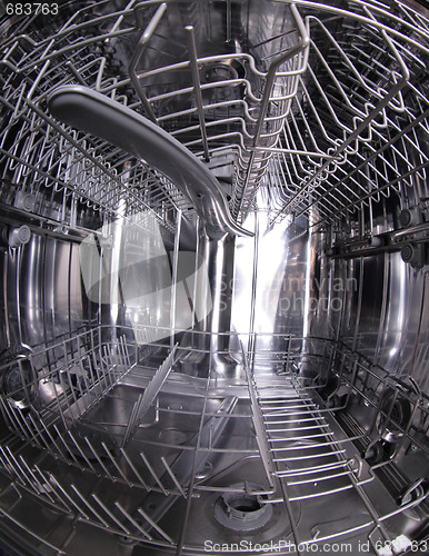 Image of dishwasher machine 