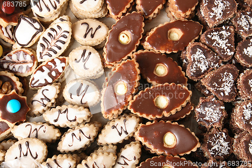 Image of xmas cookies from czech republic