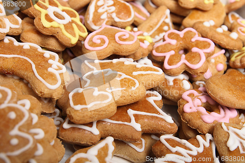 Image of xmas cookies from czech republic