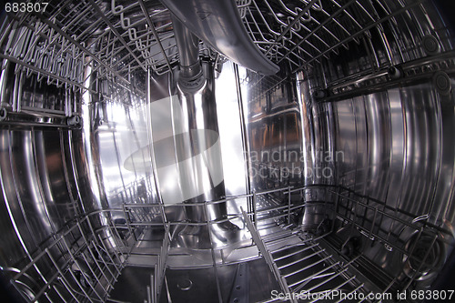 Image of dishwasher machine 