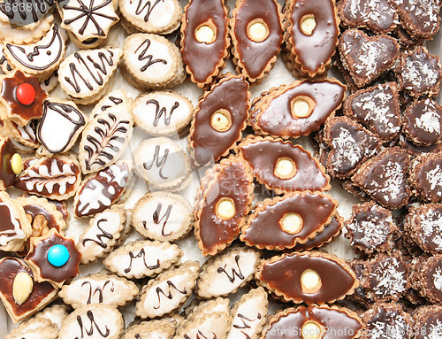 Image of xmas cookies from czech republic