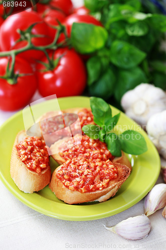 Image of bruschetta