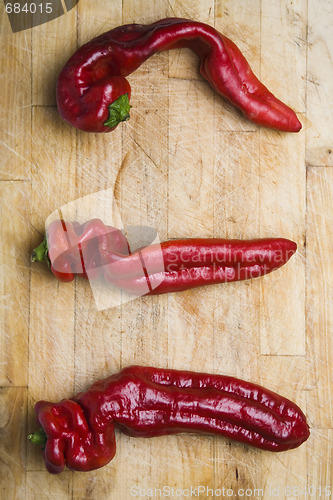 Image of Three Chilis