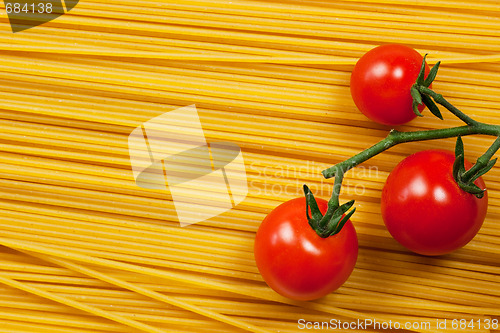 Image of Spaghetti and tomatoes