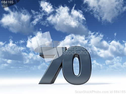 Image of seventy