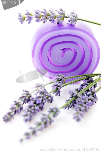 Image of lavender glycerin soap