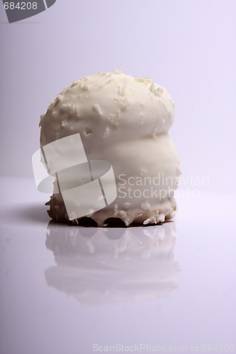 Image of Chocolate covered meringue confection