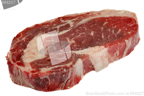Image of Red meat isolated on white