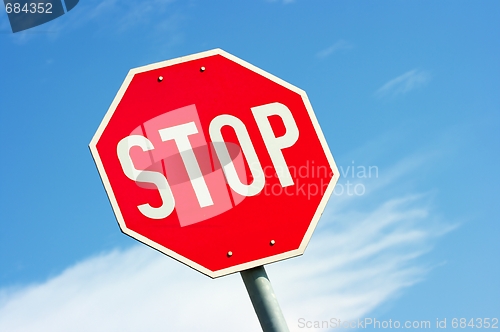 Image of Stop sign