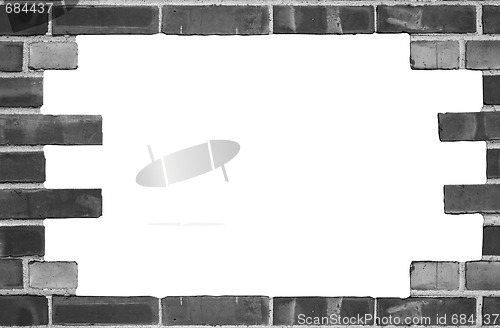 Image of Brick Wall Background Texture