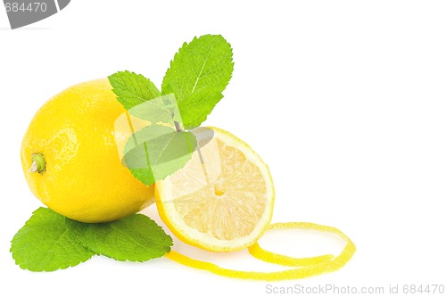 Image of Lemons and mint