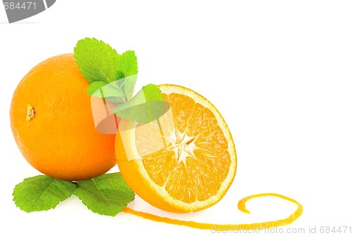 Image of Oranges and mint