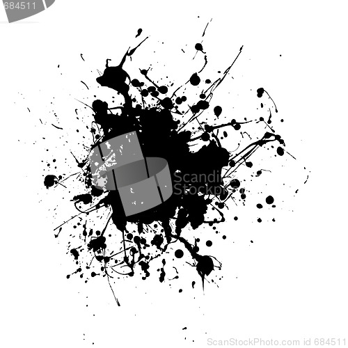Image of rounded splat splat