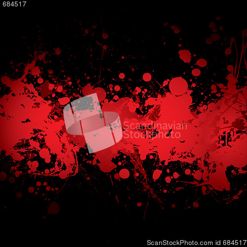 Image of blood banner red